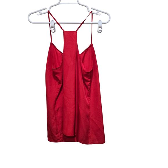 J.Crew Red Cami Tank Top Women’s Size 8 Adjustable Straps Date Night - Picture 2 of 7